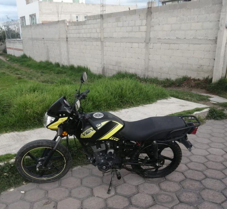 Recupera Policía de Chiautempan motocicleta con reporte de robo