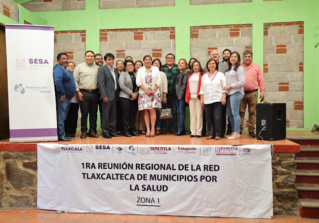 Participa presidente de Chiautempan en la 1ra. Reunión Regional de Municipios por la Salud