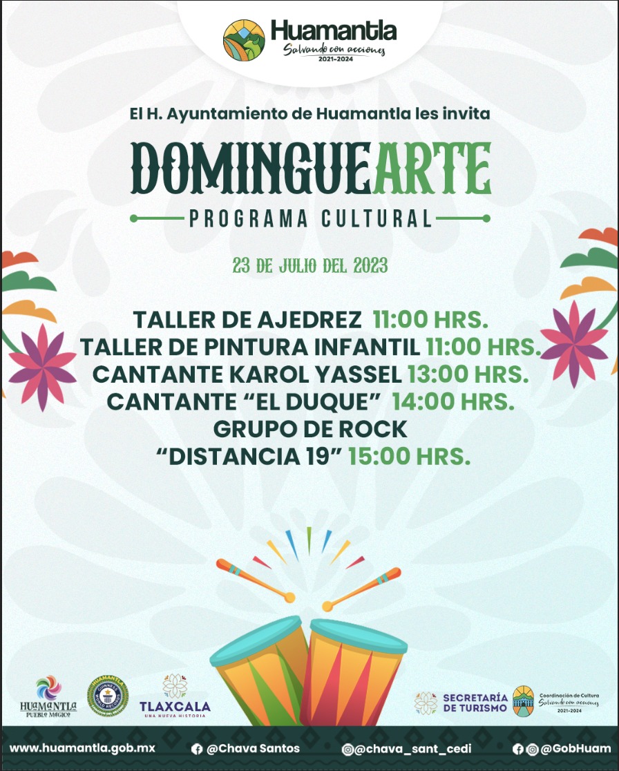 Disfruta del programa cultural ‘Dominguearte’ con una cartelera musical para todas las edades