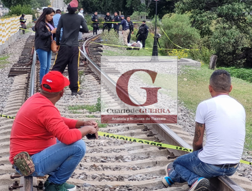 Migrante hondureño pierde la vida al caer del tren, en Yauhquemehcan