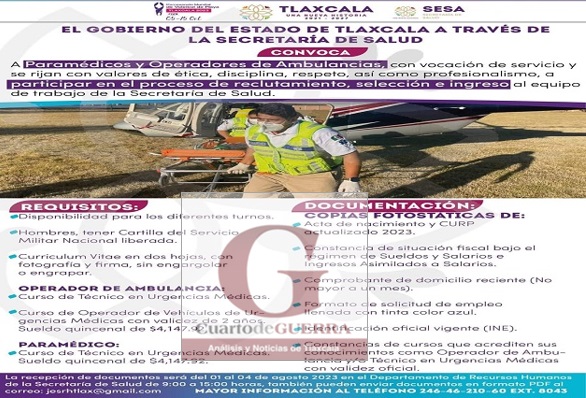 Salarios de hambre y explotación laboral en el Centro Regulador de Urgencias  médicas