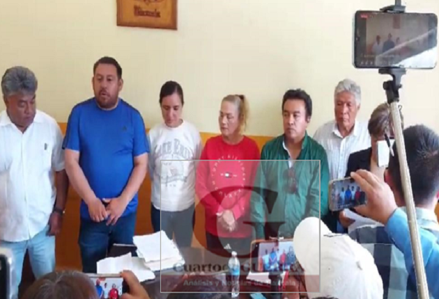 Condenan sindicatos desalojo de plantón y cerrazón del gobierno de Tlaxcala