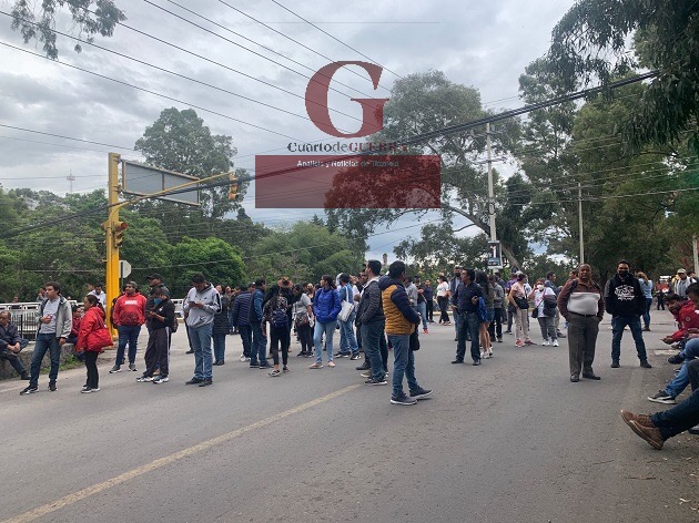 Suman cuatro días consecutivos de protestas de sindicalizados en Tlaxcala