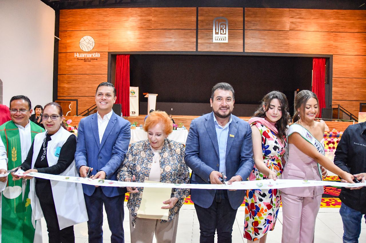 Celebran en Huamantla el Día Nacional de la Dalia con Muestra Gastronómica