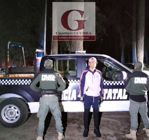 Policía de Montaña rescata a apizaquense que se perdió en la Malinche