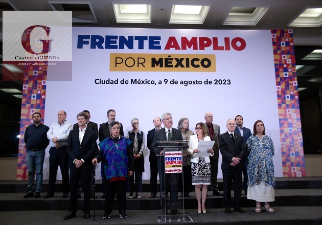 Cuatro aspirantes del Frente Amplio por México siguen en la carrera por la candidatura presidencial