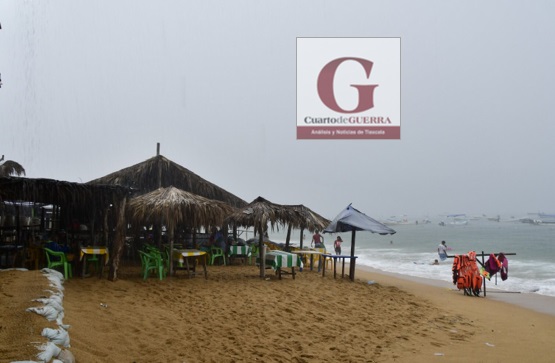 Tormenta tropical Hilary afecta el Pacífico Mexicano y Acapulco