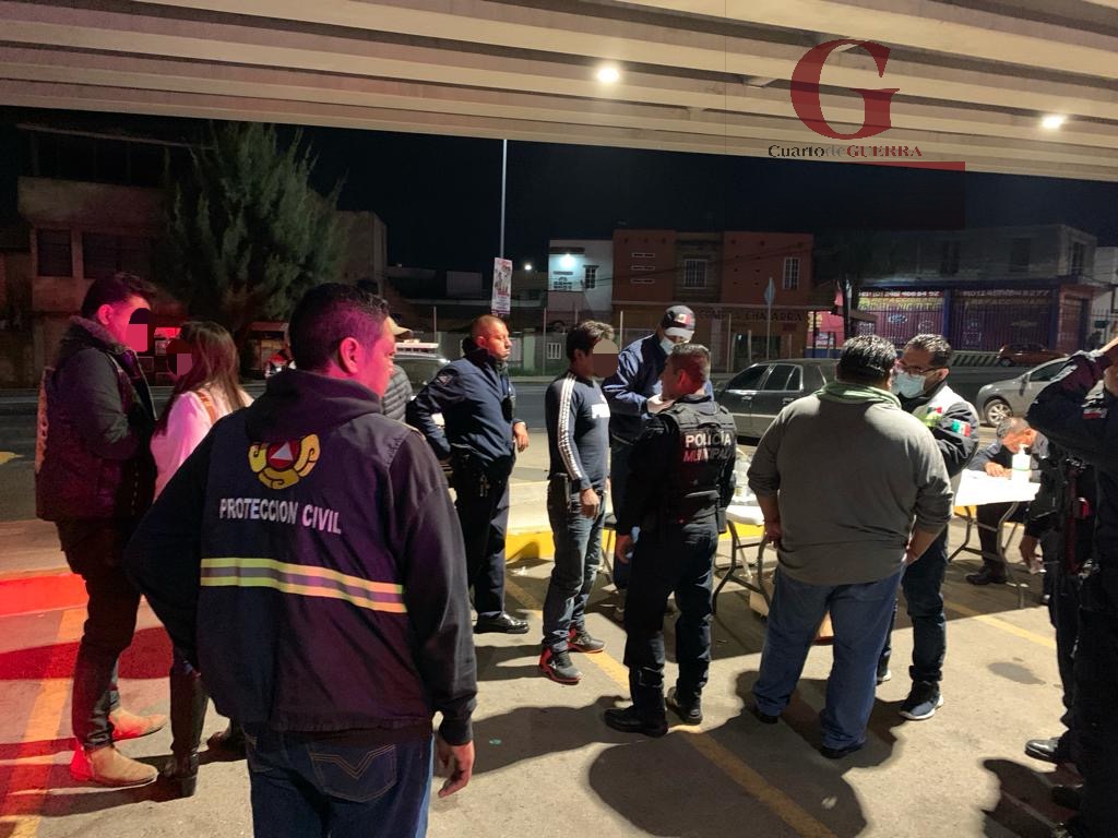 Doce asegurados en sábado de alcoholímetro, en Apetatitlán