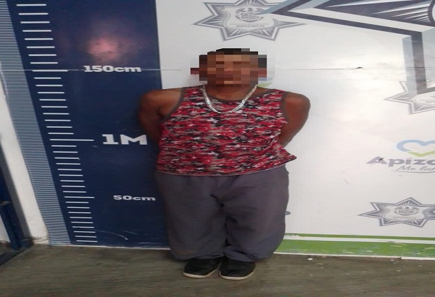 Detiene Policía de Apizaco a sujeto por portación de armas de fuego