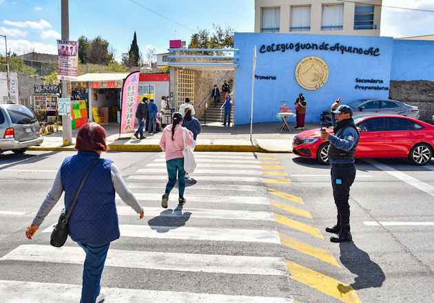 Emite Dirección de Seguridad Pública de Huamantla recomendaciones para un regreso a clases seguro