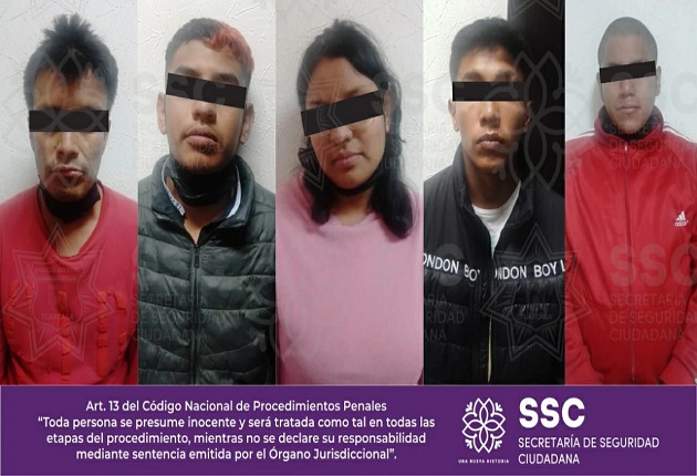 Cae banda de delincuentes que operaba en Calpulalpan