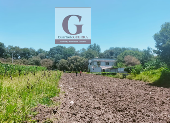 Brazo humano es ubicado cuando campesinos laboraban, en Zacatelco