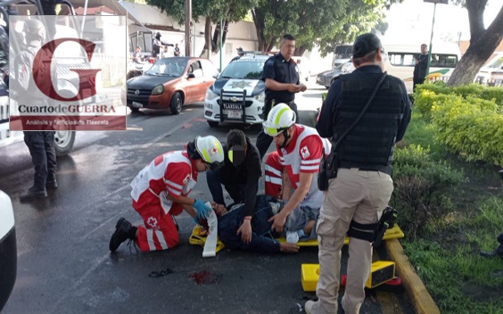 Policía de la tercera edad pierde la vida en el hospital, tras ser atropellado en Tlaxcala