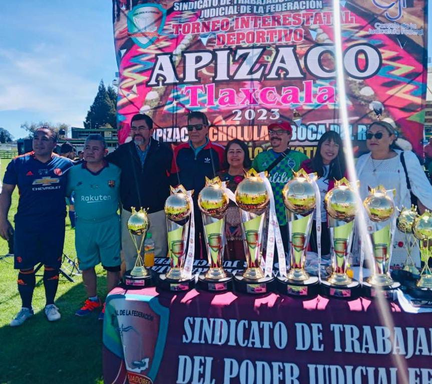 Asiste BAL a inauguración de torneo del Sindicato de Trabajadores del Poder Judicial de la Federación
