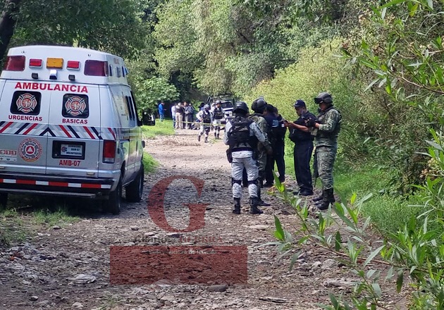Ubican cadáver embolsado y enlonado, en Zacatelco