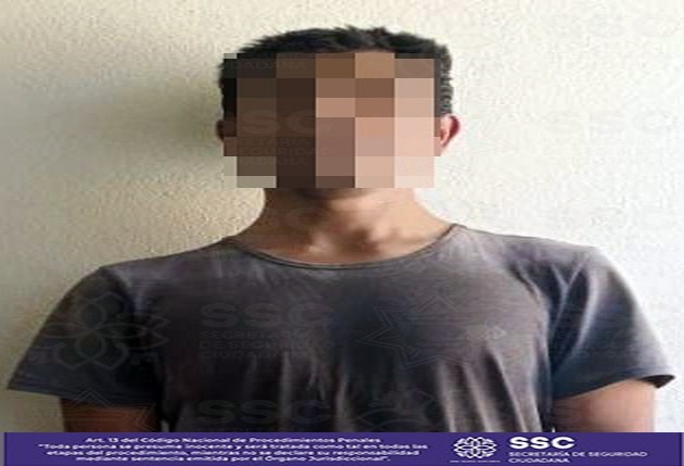 Asegura SSC a dos masculinos por presuntos robos en Zacatelco y Xicohtzinco