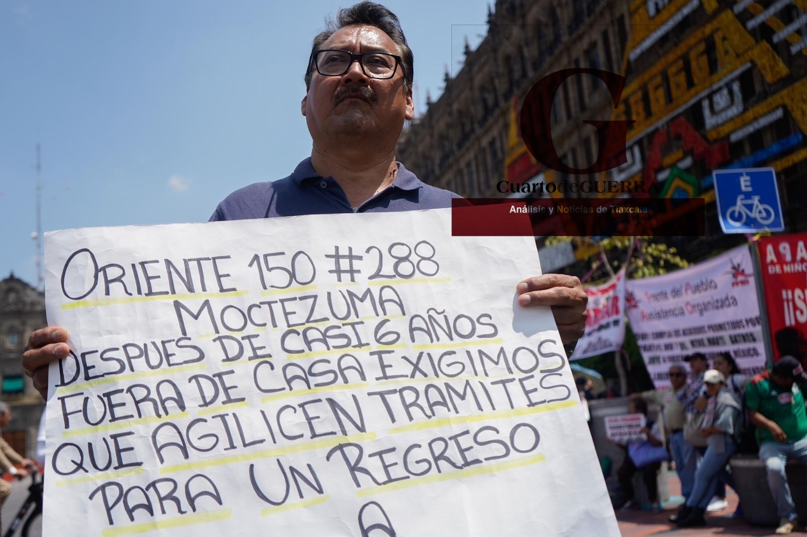 'Movimiento de Familias Damnificadas del 19s' recuerda a víctimas de sismo del 2017