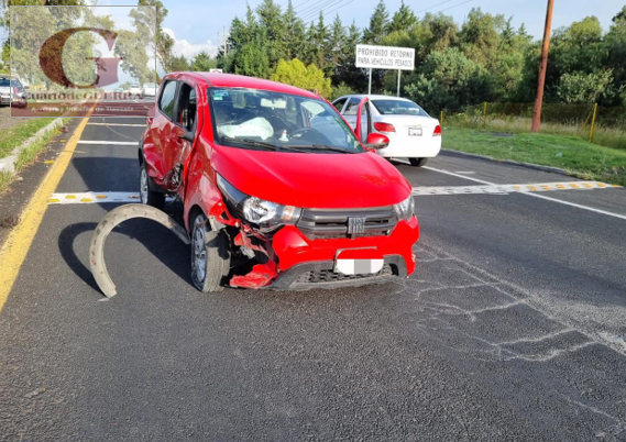Jovencito en estado de ebriedad salva la vida tras accidentadarse en la Tlaxcala-Texmelucan