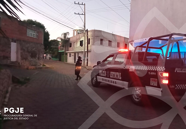 PGJE inició una investigación por el robo de un vehículo en Ixtulco, Tlaxcala