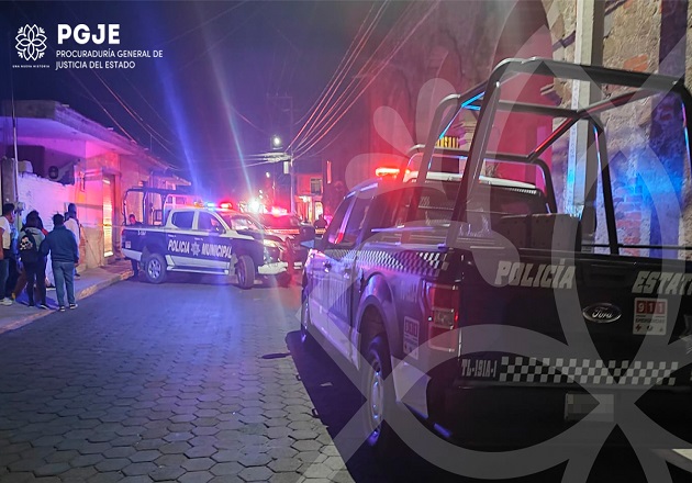 PGJE inicia investigación por homicidio doloso en Zacatelco