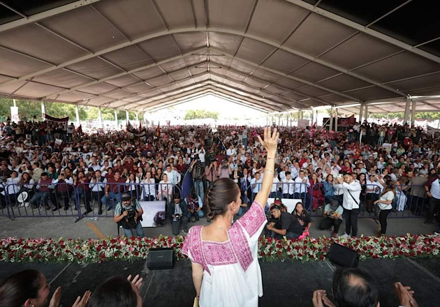 Claudia Sheinbaum suma el apoyo de líderes en Tlaxcala a favor de la 4T