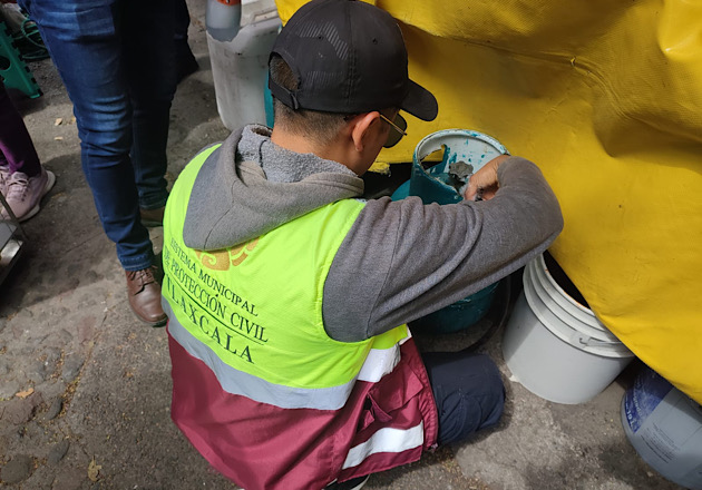 Realiza protección civil de Tlaxcala Capital servicios de prevención
