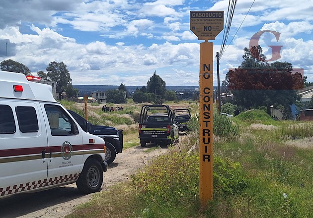 Ubican sin vida a un hombre en terrenos de labor de Atlahapa, Tlaxcala