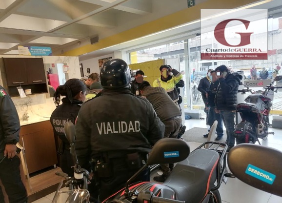 Lesionan a un hombre con diábolos para asaltarlo, en Chiautempan