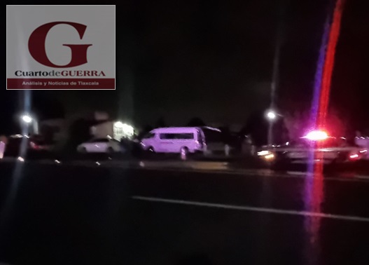 Asaltan con poncha llantas y armas, en la autopista Tlaxcala-Texmelucan, en Ixtacuixtla