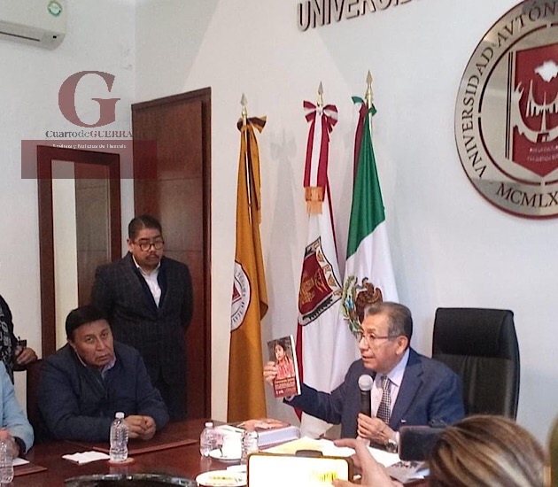 Suspende Rector de la UATx a docentes involucrados en incidente ocurrido al interior de la institución