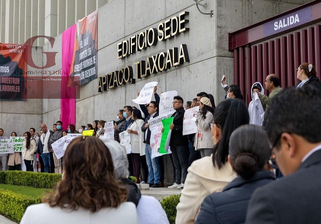 Se suman trabajadores del Poder Judicial de la Federación en Tlaxcala a protesta nacional