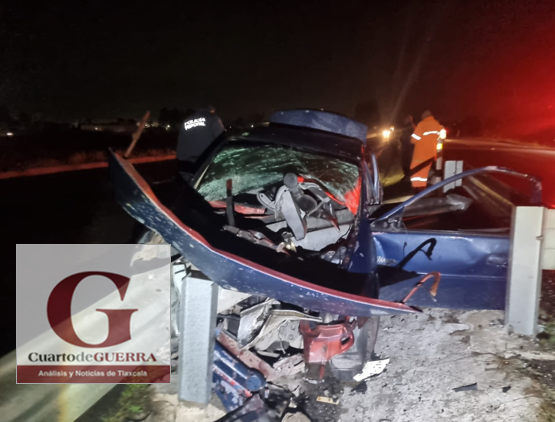 Sorprendente: sobrevive a aparatoso accidente en Ixtacuixtla