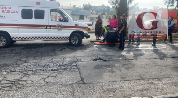 Atropellan a adulta mayor en La Loma Xicohténcatl, Tlaxcala