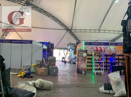 Baja presencia de comerciantes y expositores marca inicio de la Feria de Tlaxcala