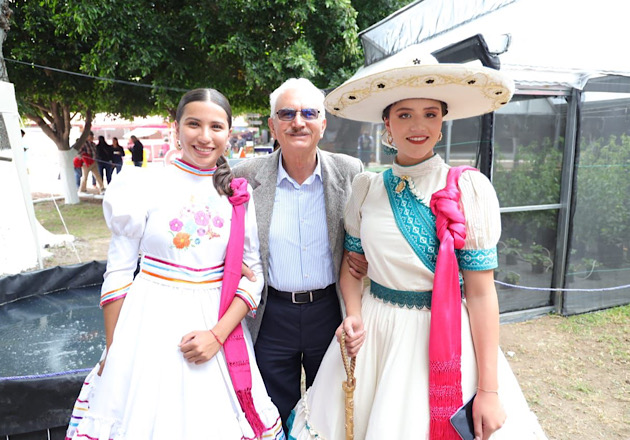 Asiste alcalde de Chiautempan, Gustavo Jiménez, a inauguración de la Feria de Tlaxcala 2023