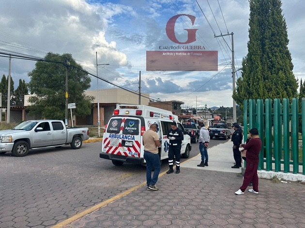 Baleado dejan a un hombre tras intento de asalto, en Apizaco