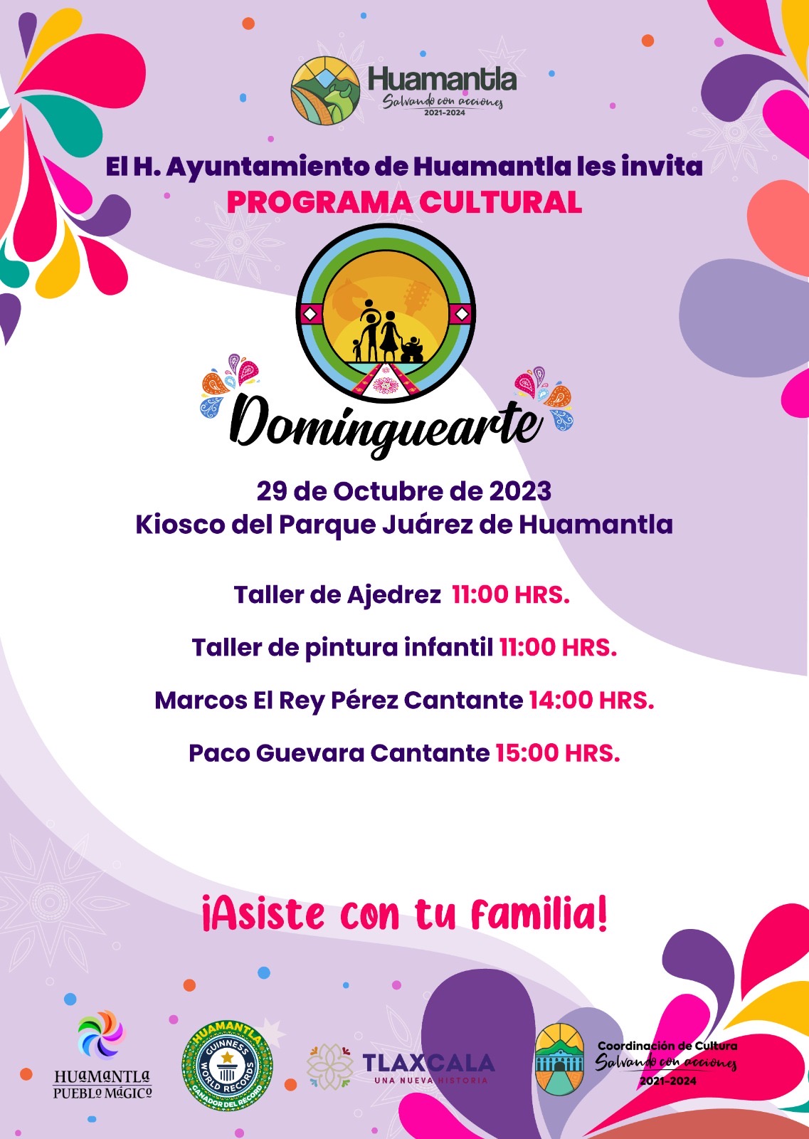 Disfruta este último fin de semana de octubre en Huamantla con ‘Dominguearte’