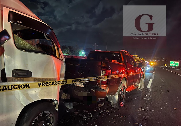 Fallece un hombre atropellado al intentar cruzar la México-Veracruz, en Yauhquemehcan