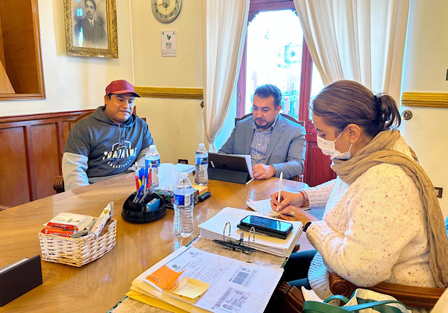 Es con diálogo directo como se avanza en el bienestar de la gente: Salvador Santos Cedillo