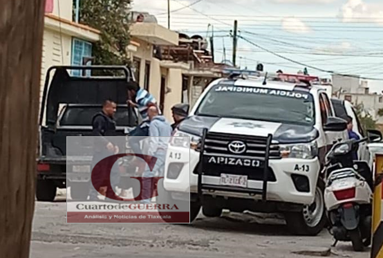Aseguran a personas por violencia en Apizaco