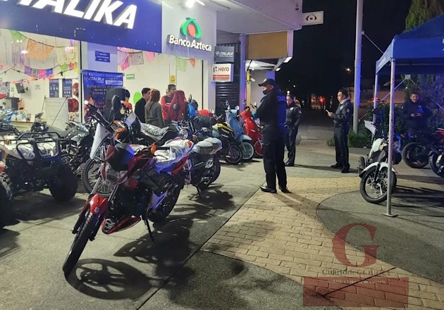 Roban en banco Azteca y se llevan más de 40 mil pesos, en Apizaco
