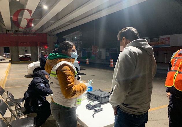 Deja operativo alcoholímetro en Apetatitlán 16 asegurados en fin de semana