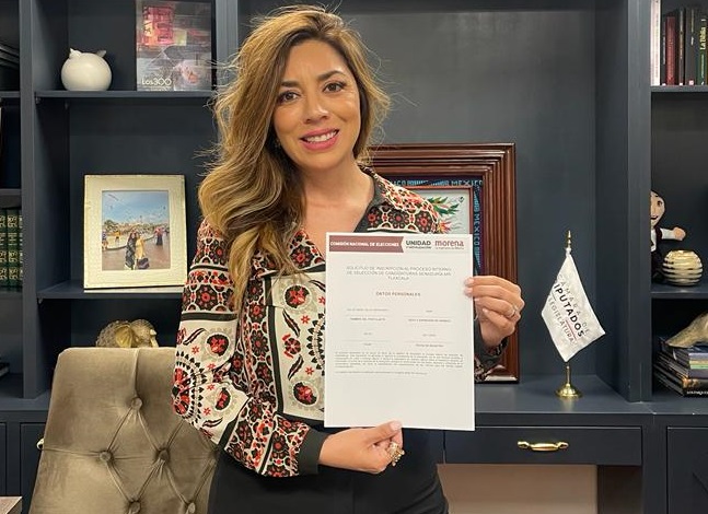 Se registra Dulce Silva como aspirante al Senado de la República por Morena