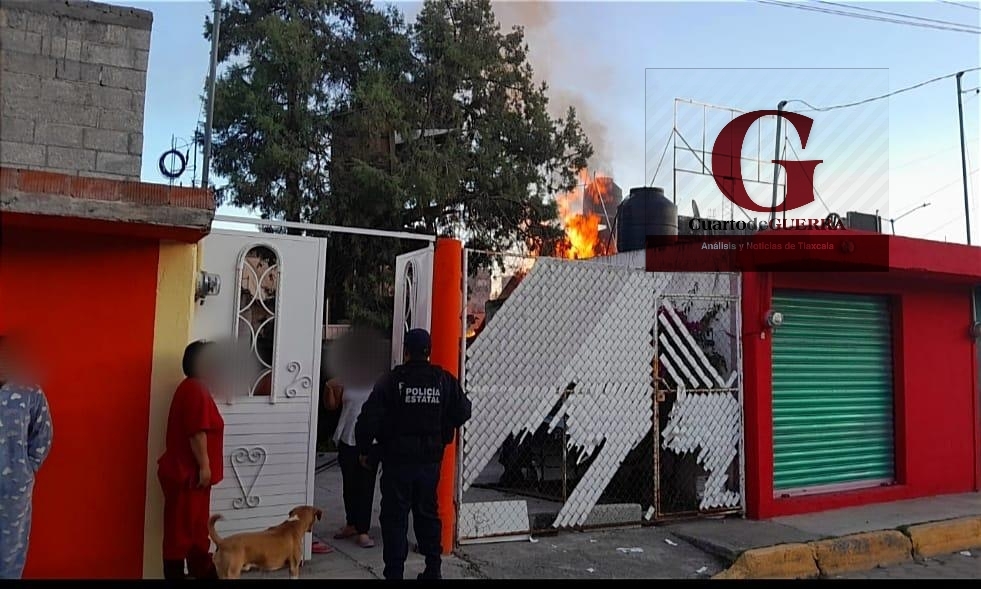 Saldo blanco tras incendio en Yauhquemehcan