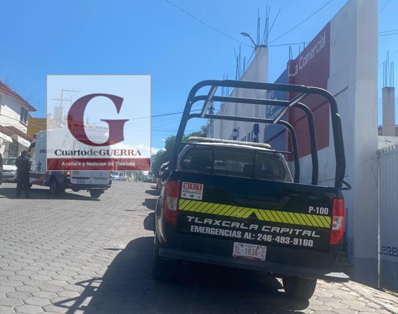 Mecánico al estar trabajando resultó atropellado y herido, en Tlaxcala