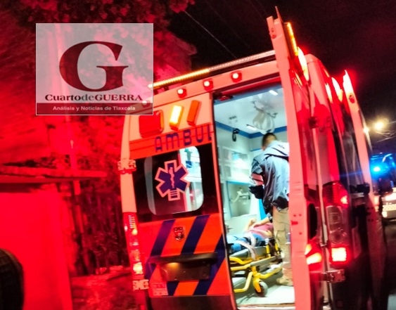 Apuñalan a un joven en presunta riña suscitada en Totolac