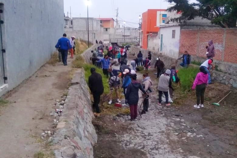 Realiza Capamh jornada de limpieza y cuidado del medio ambiente