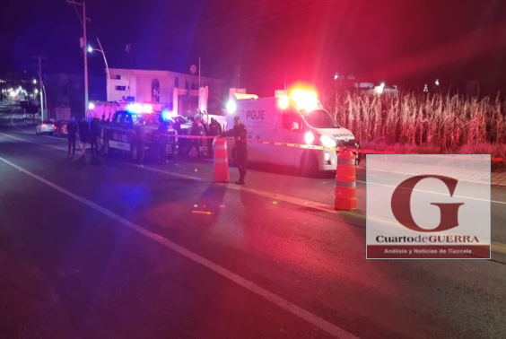Fallece trabajador del Sindicato del Seguro Social tras ser atropellado, en San Juan Huactzinco