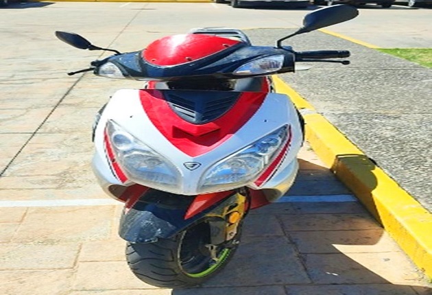 Asegura PGJE motocicleta con reporte de robo en el motor en el Estado de México