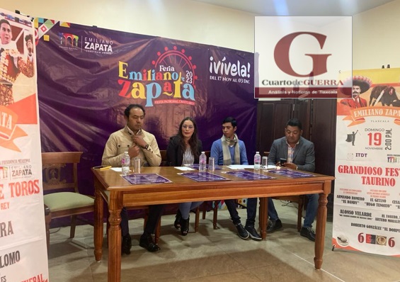 Todo listo para la Feria de Emiliano Zapata 2023; cuenta con gran programa artístico y taurino